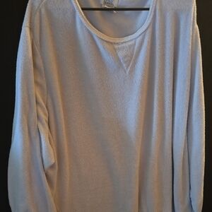 Only Necessities Blue Crew Neck Sweater